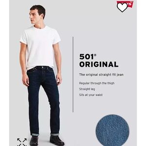 Men’s Levi’s 501 jeans w/button fly 36x 29Get pants @ less than 1/2 the price!